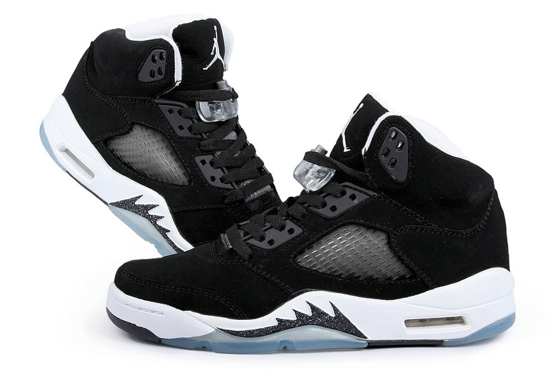 Air Jordan 5 Mens Shoes Aa Black/White Online